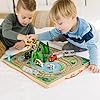51z2mysfgcl - Top Wooden Train Set for Kids: Melissa & Doug 17-Piece Take-Along Tabletop Railroad | FSC-Certified | Ages 3+ - Melissa Doug wooden train set