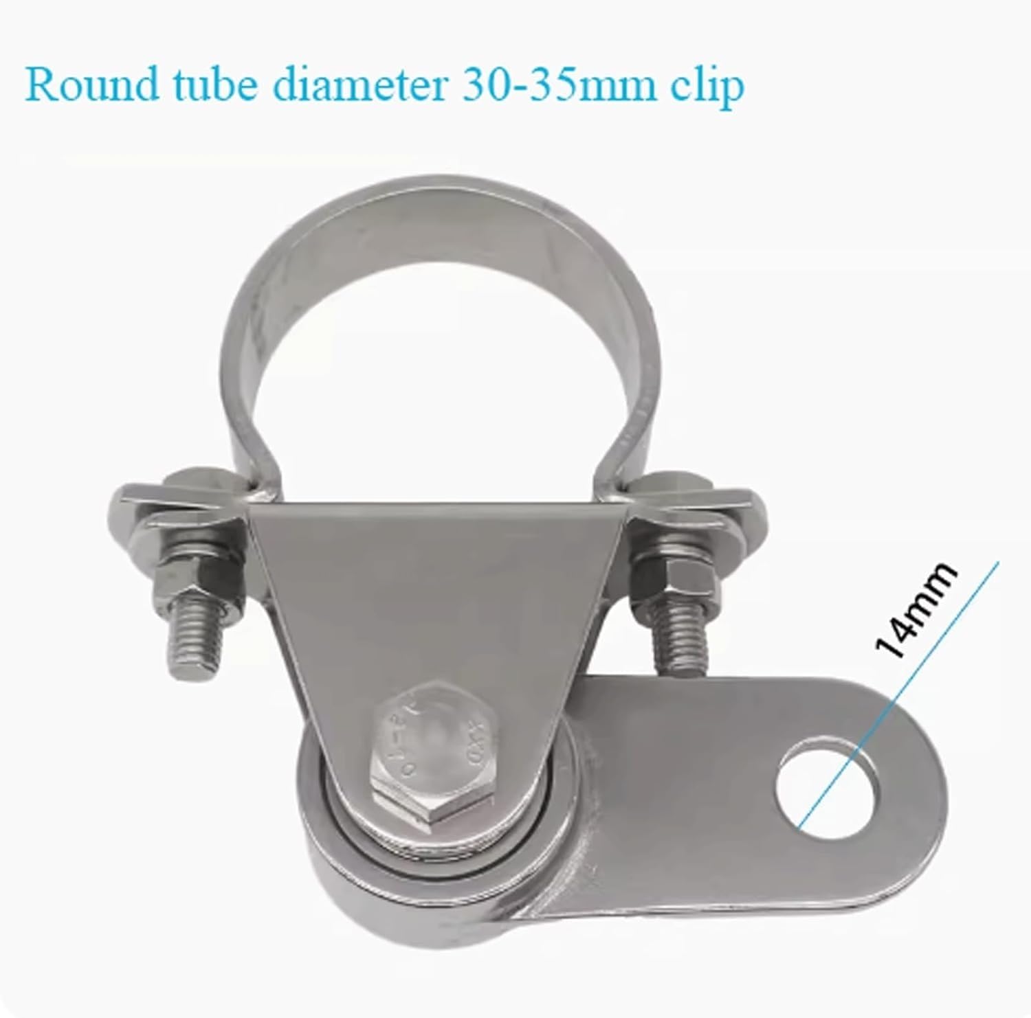 VGGBNG Hammock Hooks?Swing Hooks Heavy Duty? Swing Hook Stainless Steel Load-Bearing Hook Round Tube Hanging Chair Accessories Swing Fixed Buckle for Playground Porch(30-35 mm)