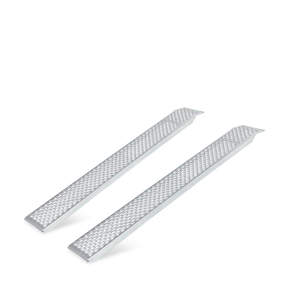 Rampa de aluminio (par), recta, 1500 x 200 mm, carga 400 kg/par