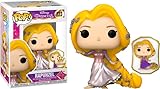  POP Tangled Rapunzel Gold Ultimate Disney Princess Vinyl Figure with Enamel Pin Funko