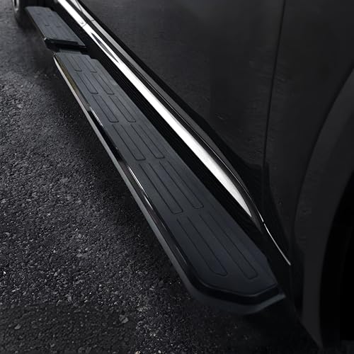 2PCS Estribos Anchos 6'' ABS Negro para Jeep Compass 17-22 miniatura 5