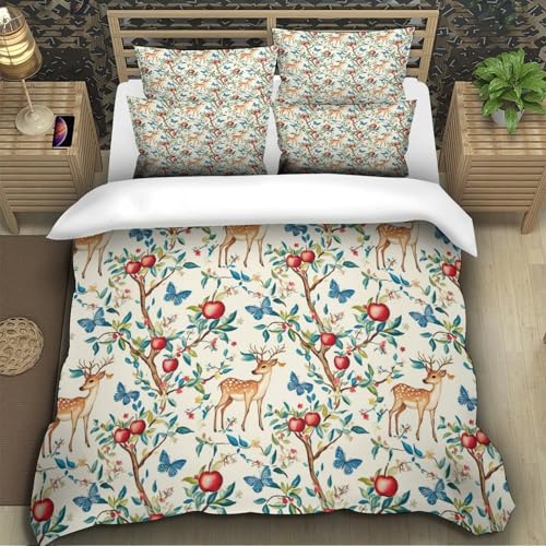 Housse de couette spirale bleu hypoallergique pour un sommeil sain
