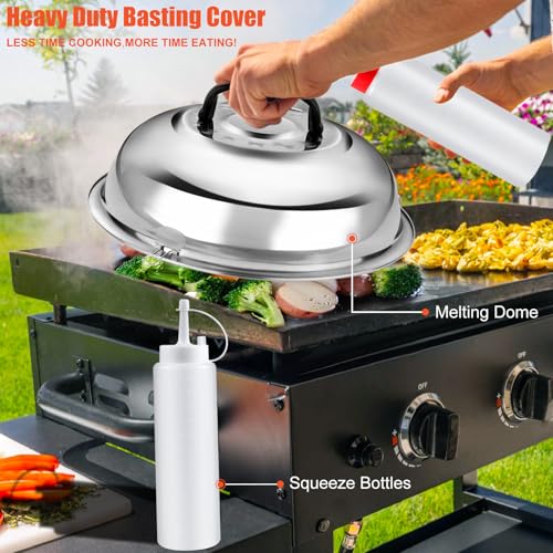 42pcs-Griddle-Accessories-Kit-for-Blackstone-Flat-Top-Spatula-Set-with-Enlarged-Spatulas-Melting-Dome-and-Burger-Press-Professional-Hibachi-Tools-Gifts-for-Outdoor-BBQ-Teppanyaki