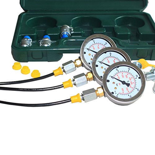 Image of XZT 60 Hydraulic Pressure Test Coupling Kit for Excavator Construction Machinery
