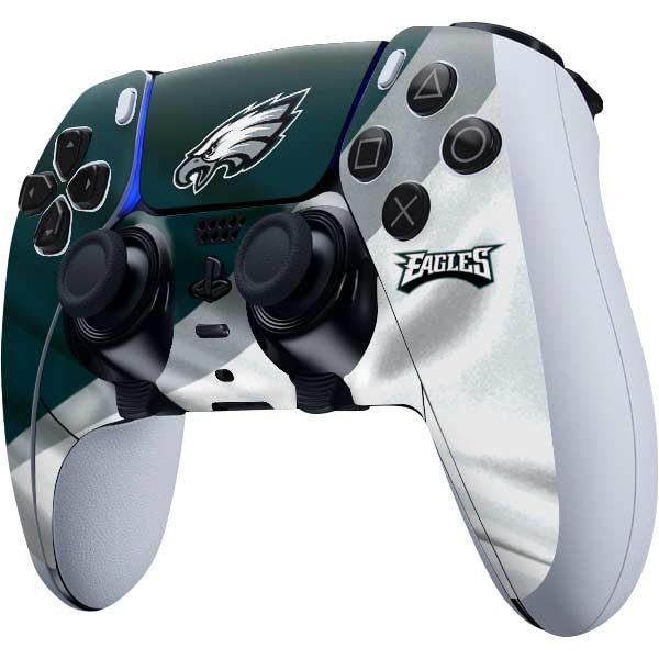 Skinit Decal Gaming Skin Compatible with PS5 DualSense Edge Pro Controller - Officially Licensed NFL Philadelphia Eagles Design