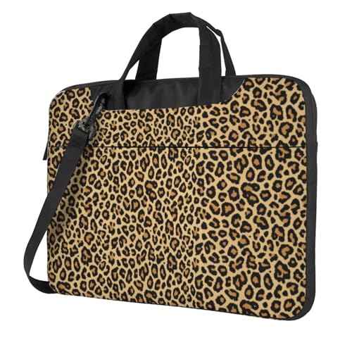 Bolsa portátil de leopardo con diseño moderno para oficina y negocios