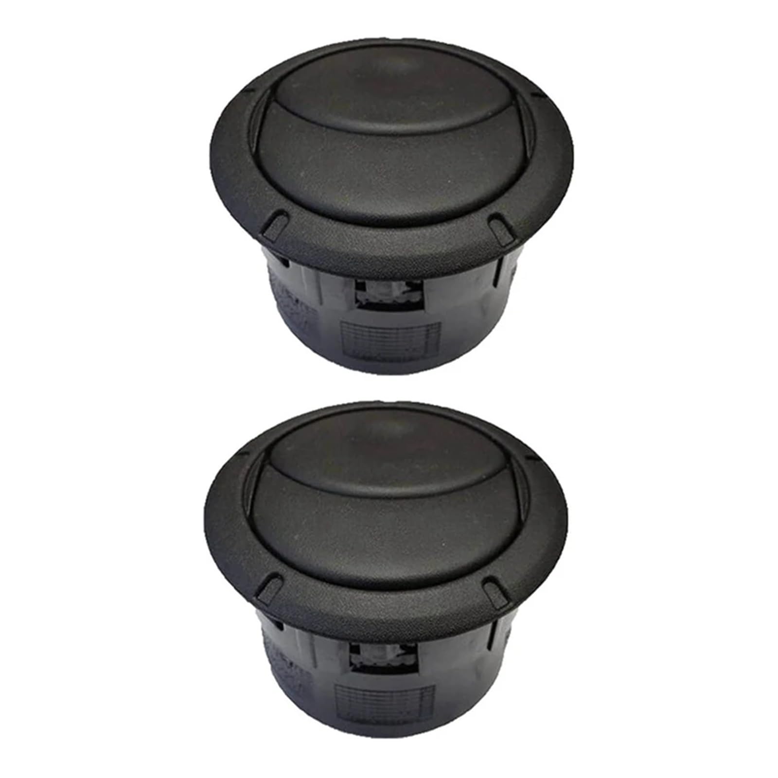 Dfgbapkbl Black Car Heater Outlet Air Vent 2Pc Dashboard Interior Air Vent Heater Grill Steering Cover