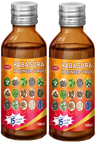 Kabasura Kudineer Syrup for Immunity Booster - 200 ML (Pack of 2 X 100 ML)