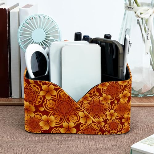 Pot à stylos et rangement pour bureau anti-désordre avec 4 compartiments - 7