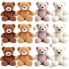 White, Beige, Dark Brown, Light Brown