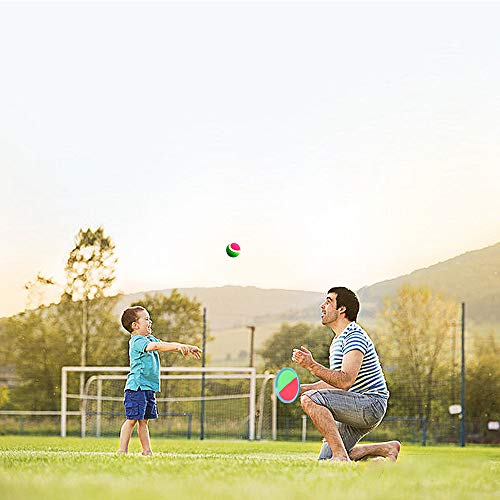 Image of Ayeboovi Replacement Sticky Balls, 4 Packs, 2.6 Inch Diameter, Suitable for Toss and Catch Game