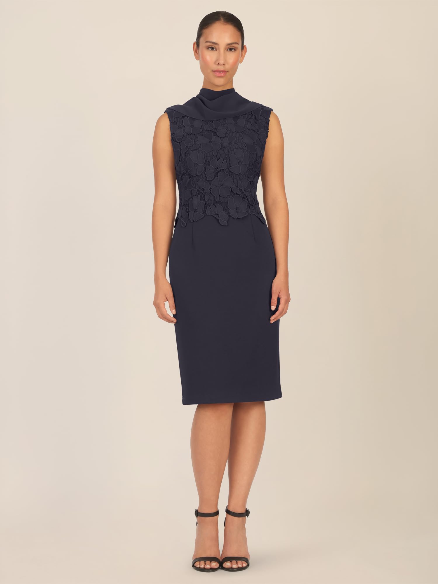APART Fashion Sukienka koktajlowa Kobiety Kleid Mit Chiffoncape