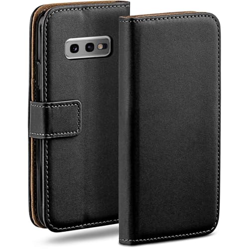 Étui en cuir végétalien Samsung S10e moex clapet premium