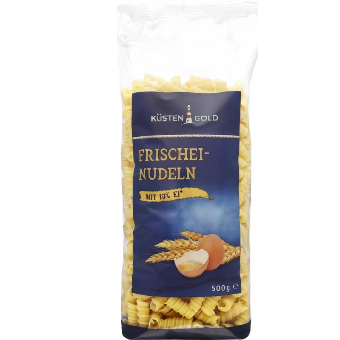 Mit Pufai Grocery, Frischei-Nudeln Shipli 500 Gramm x 8 Packungen + Birkel's No. 1 Trulli Pasta Nudeln 500 gramm x 2 Stück