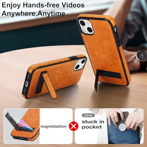 Coque iPhone 14 béquille cachée résistante aux chocs de protection complète 360 - 3