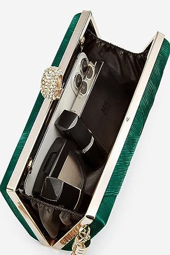 BABEYOND Clutch Purses for Women - Evening Bag Tassel Pendant Clutch for Bride Party Prom Wedding - Image 4