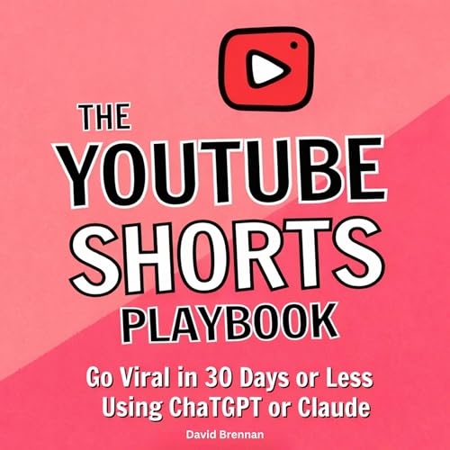 The YouTube Shorts Playbook Audiolivro Por David Brennan capa
