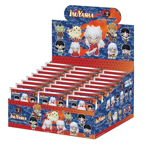 Bolsa ciega Inuyasha llavero sorpresa de personaje anime regalo coleccionable para mochilas 3