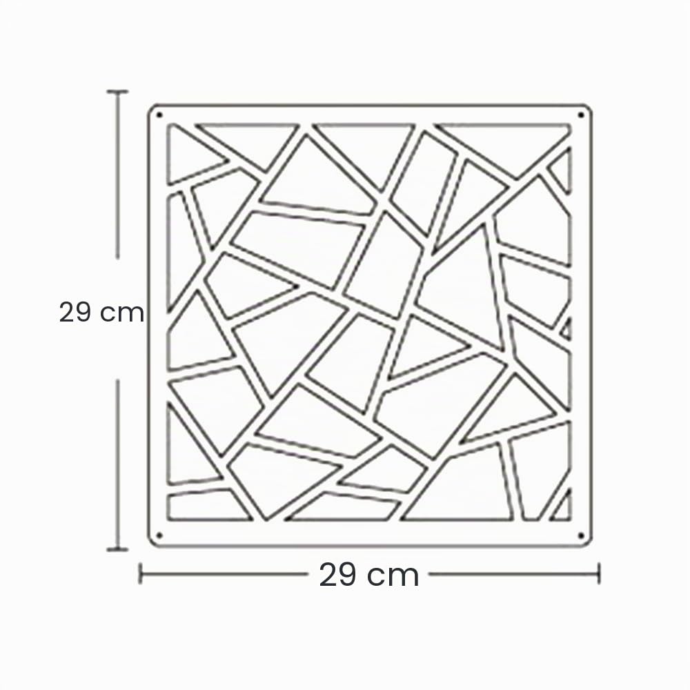24 pannelli divisori pieghevoli da appendere, pannelli decorativi per casa, hotel, ufficio, bar, sala da pranzo, 29 cm x 29 cm