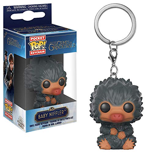 Funko Llavero de bolsillo POP! Animales fantásticos 2: Baby Niffler (gris)