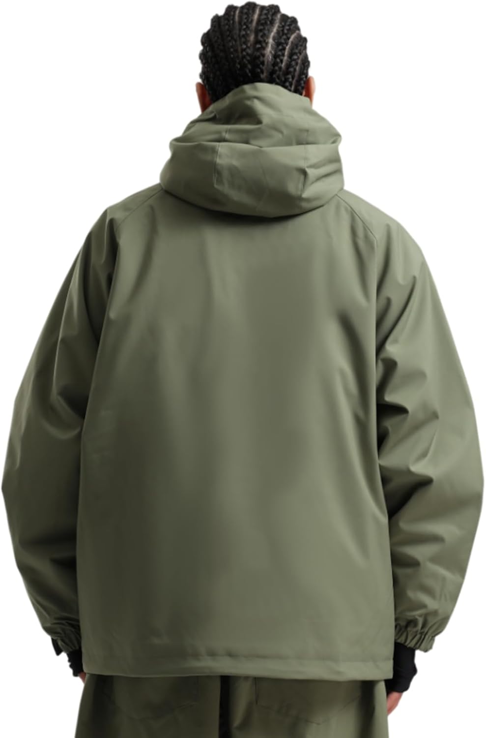 GSOU SNOW Men Ski Jacket Snowboard Waterproof Baggy Snow Coat Warm Winter Sport Hooded - Image 2