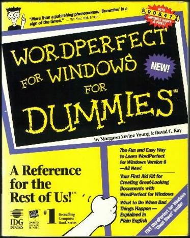Wordperfect for Windows for Dummies (For Dummies Computer Book)