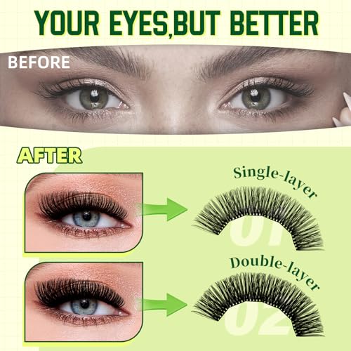Image of KEYYOU Lash Clusters Kit Spiky Volume Clusters for Dramatic Looks