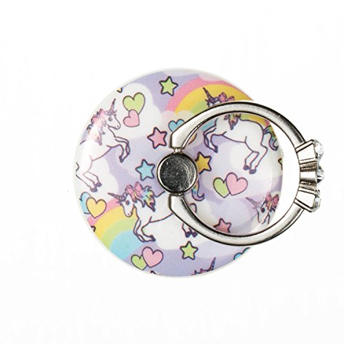 Phone Ring Holder Stand - Stenes Finger Holder Kickstand Universal Smartphone/Tablet - Unicorn/Pink #TOP10