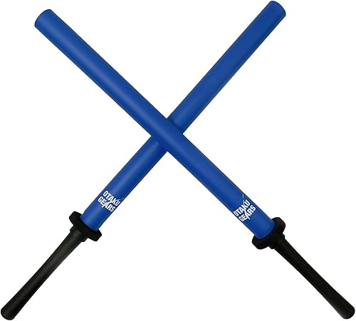 Espada Samurai Bokken de espuma acolchada de 35 pulgadas para práctica, combate, cosplay o accesorio para eventos especiales