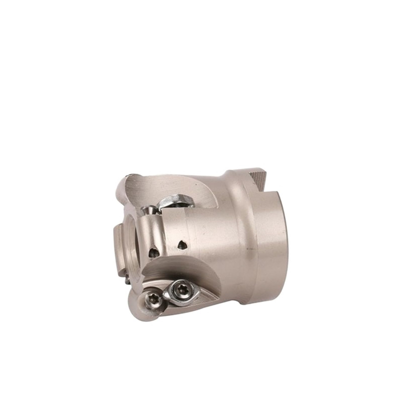 Planfräser CNC-Fräskopf EMR6R Rundfräserkopf Rundfräser-Fräskopf mit flachem Boden(EMR-6R-63-22-4T)