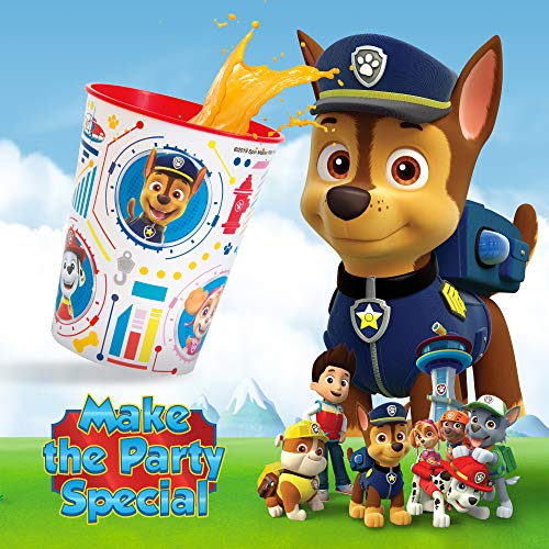 Unique 8 Count Paw Patrol Party Cups | Birthday Party Favors For Kids | Officially Licensed 16 Oz #TOP1