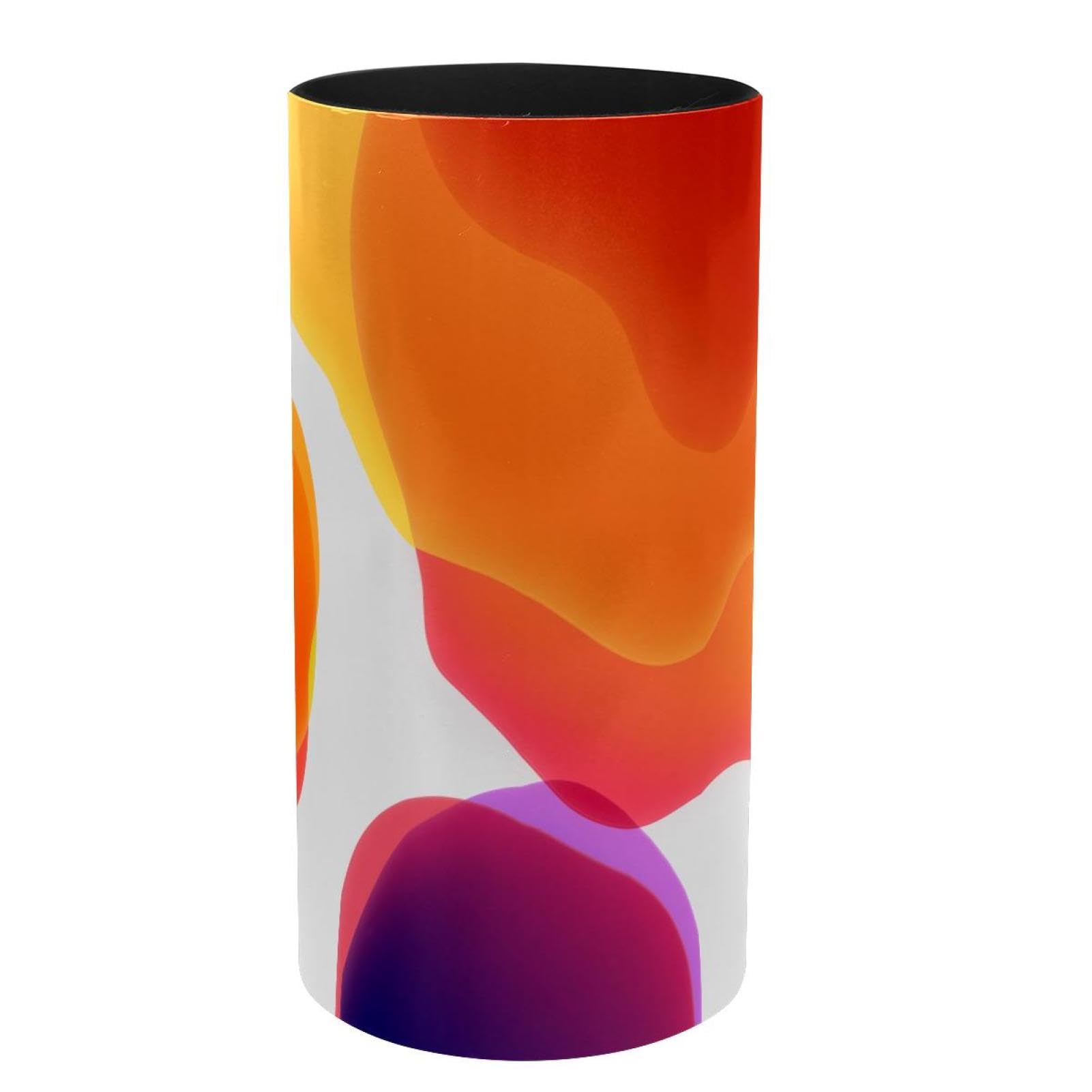 Porte-stylos musical et pot à crayons violet orange rouge pour bureau