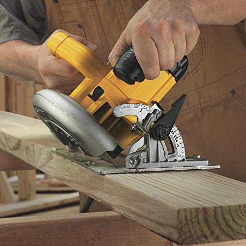DEWALT Circular Saw, 7-1/4 inch, Pivoting with up to 57 Degree Bevel, Corded (DWE575SB) view 5