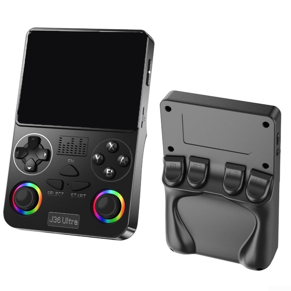 Console portatile retrò con WiFi per battaglie in tempo reale e gioco offline, con sistema operativo open source e interfaccia personalizzabile (viola)