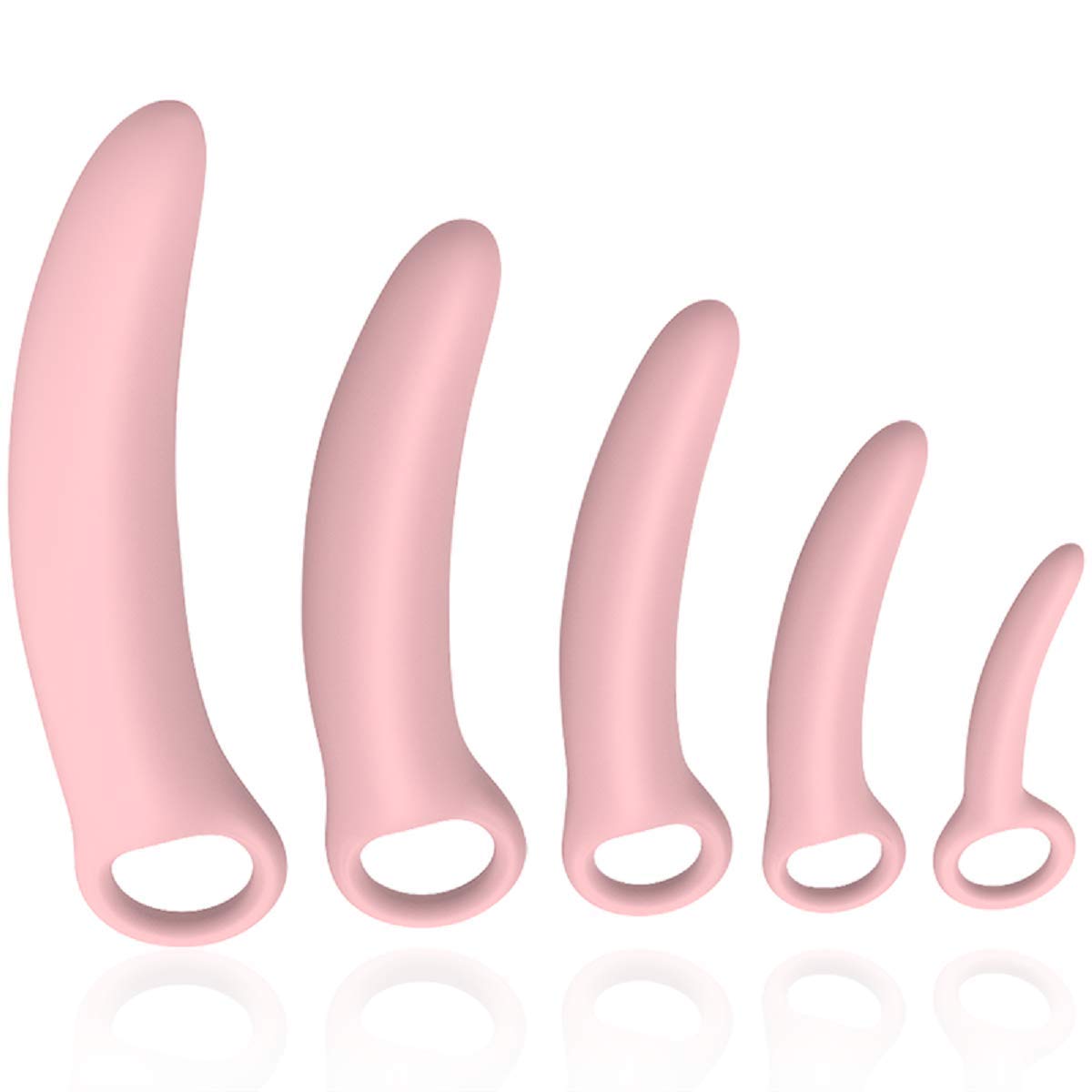 set 5 pezzi dilatatore silicone