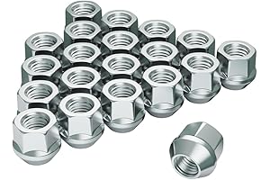 9/16 Open End Chrome Lug Nuts for Aftermarket Wheels