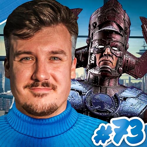 73: Fantastic Four: First Steps (2025) Movie Review Podcast Por arte de portada