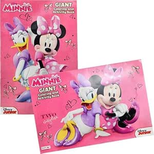 Amazon.com: UPD Minnie Mouse Giant Coloring and Activity Book - 11" x ...