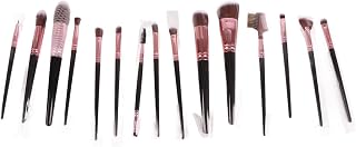 Makeup Brush Set Professional Soft Aluminum Tube Cosmetic Brush Tool Kit Black Golden For Home Use