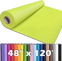 Vista 52 de PerkHomy - Rollo de papel kraft negro de 36" x 1,440" (120') para tablón de anuncios, papel artístico, cubierta de mesa, manualidades, envoltura