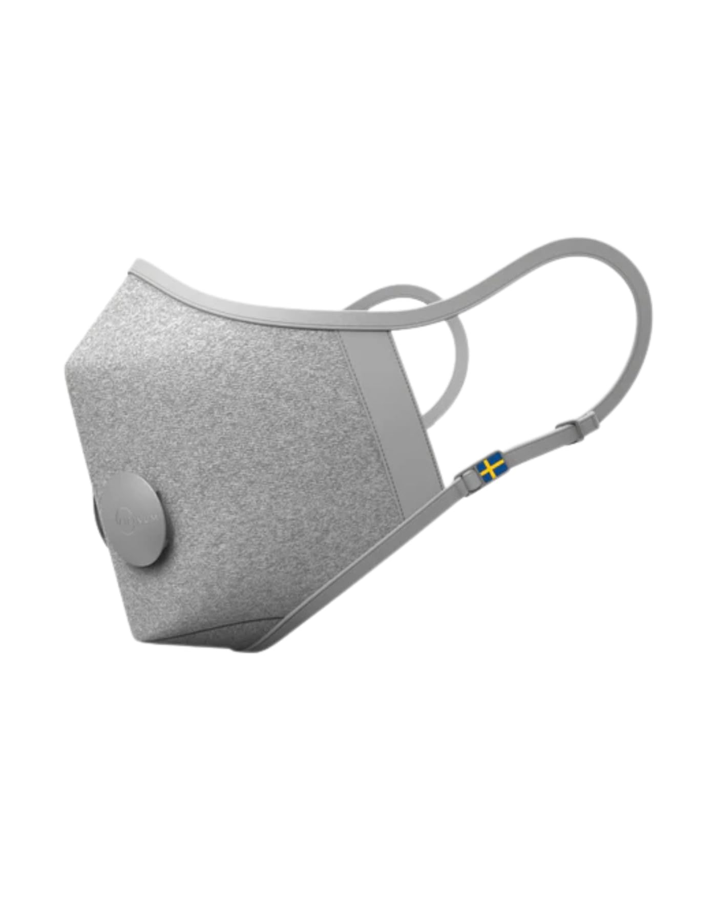 Airinum, Urban Air Mask 2.0 Masque Anti-Pollution, Masque de Protection Respiratoire Réutilisable et Ajustable Contre la Pollution Atmosphérique, les Allergènes et les Bactéries - Quartz Grey L