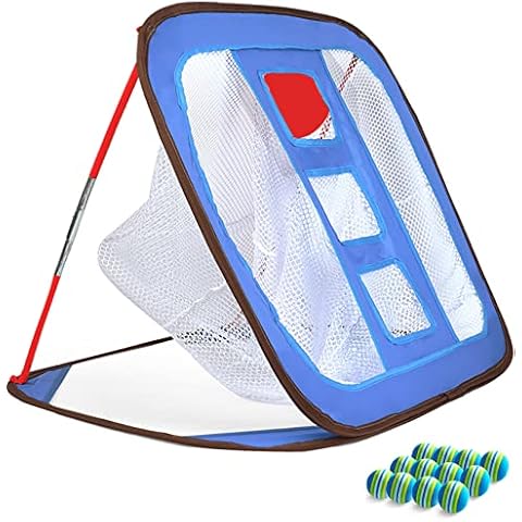 Golf Practice Chipping, Golf Net Practice Indoor, Golf Backyard with Foam Balls,Chipping Practice with Carry Bag,Chipping Net for Outdoor, Golf Chipping Game for Kids Cover