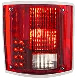 United Pacific 110843 Tail Light, LED Sequential, with Trim, for 1973-1987 Chevy and GMC Truck, L/H