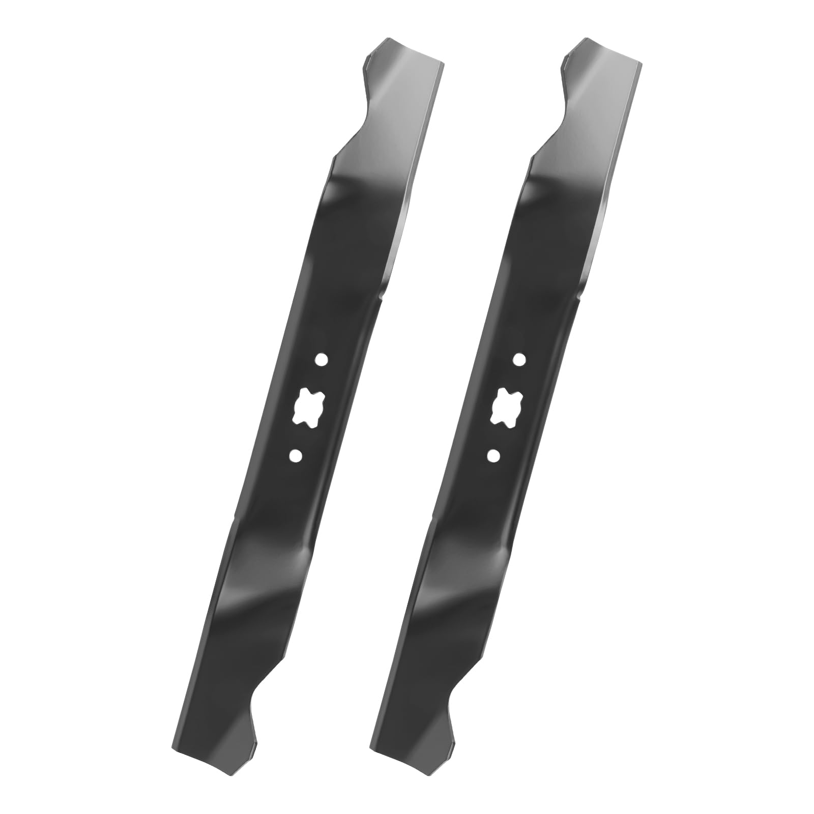 742-0739 Mower Blade Compatible with M TD Cub Cad et Tr oy Bi lt Walk Behind 19 inch Deck, Replaces 942-0739,2 Pack
