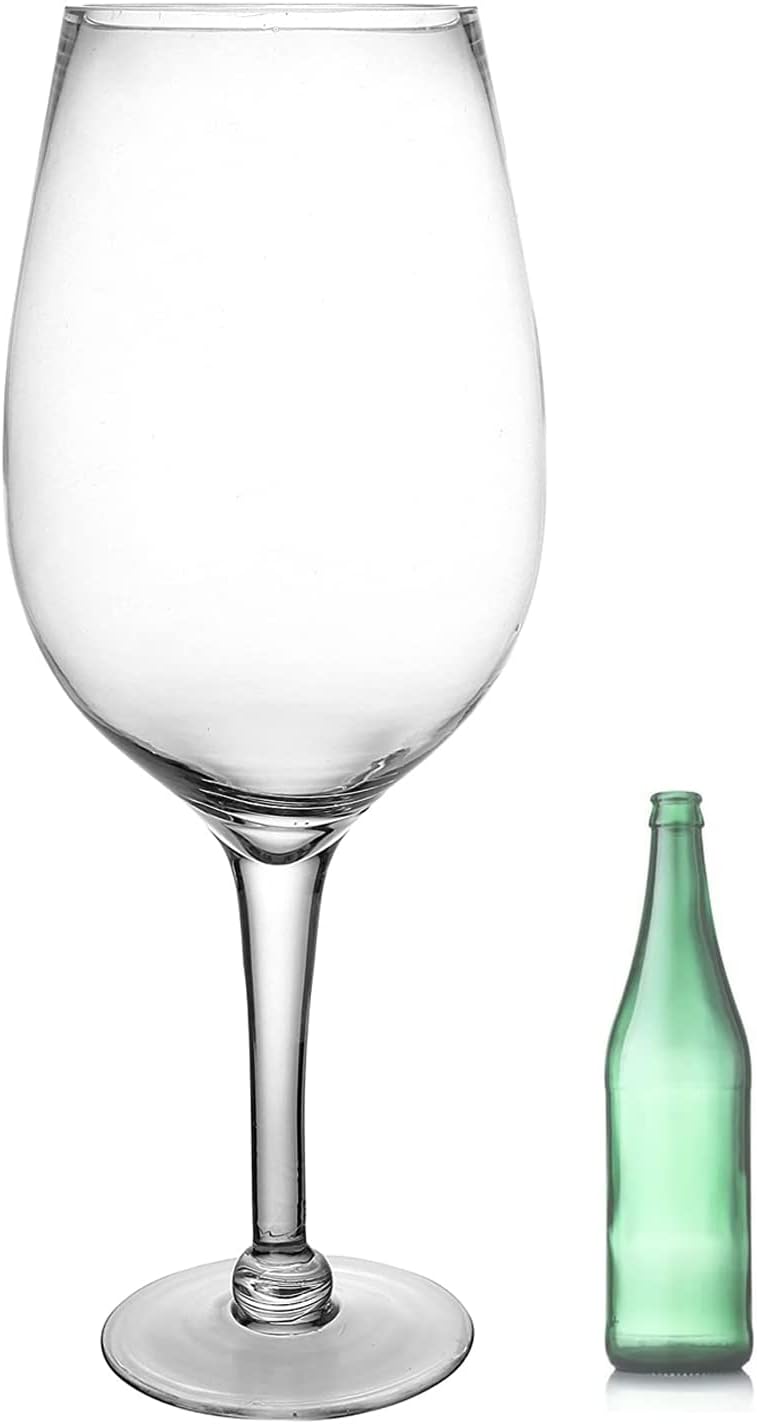 Super Large Margarita-Glass Oversized Crystal Glasses Brandy Glasses, Beer Glasses, Bar Wine Surprise Drinkware,Margarita Glasses for Birthday Parties, Anniversary,220oz