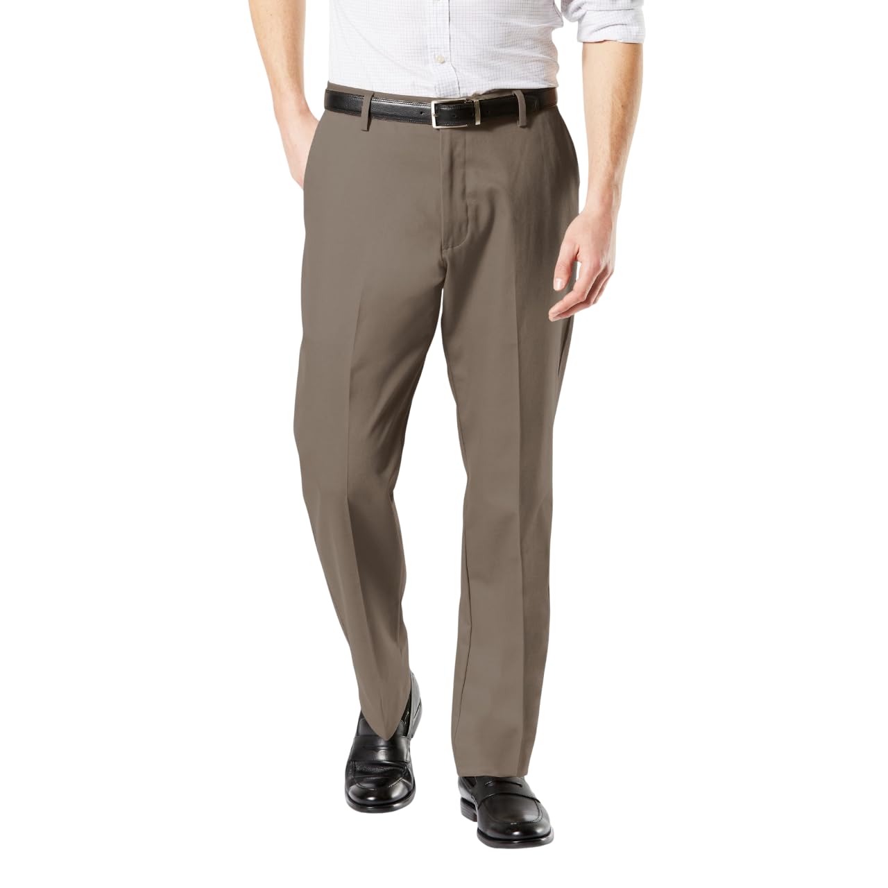 Dockers Men's Classic Fit Signature Khaki Lux Cotton Stretch Pants