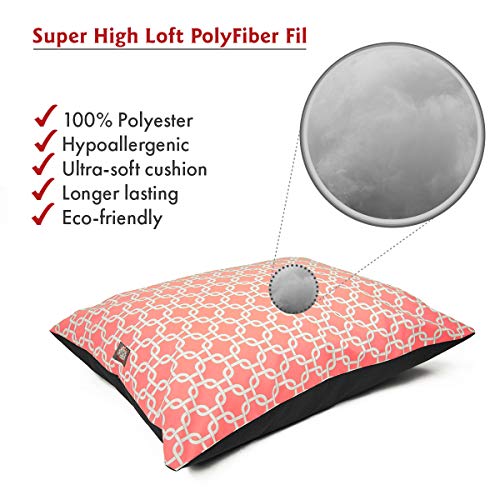 Image of Majestic Pet Super Value Dog Bed Large (46 in. x 35 in.) Links Coral