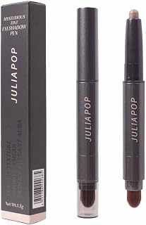Sombra para Olhos - Pérola Shimmer Eyeshadow Stick - Iluminador em bastão iluminador para os olhos, iluminador em bastão com brilho fosco Xiaofeigun