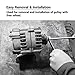EWK Alternator Clutch Free Wheel Pulley Socket 33 Teeth Steel Spline Removal Tool Engine Sprocket Spare Part