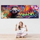 tjapalo® vz106 Graffiti Poster Jugendzimmer Bild mit Namen 